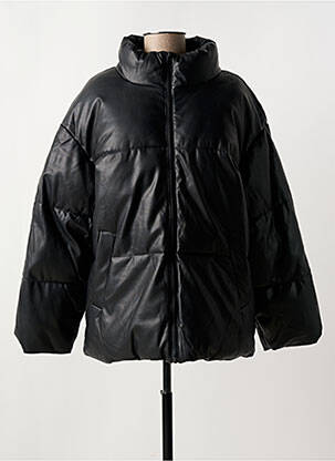 Doudoune col col montant noir PIECES femme