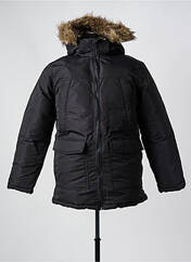 Parka noir JACK & JONES pour homme seconde vue