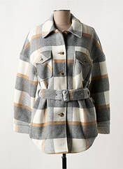 Veste casual gris PIECES pour femme seconde vue