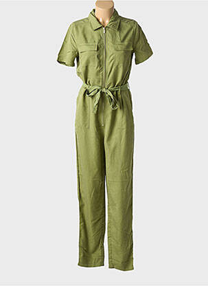 Combi-pantalon col v vert VILA femme