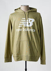 Sweat-shirt vert NEW BALANCE pour homme seconde vue