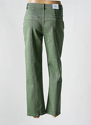 Jeans coupe droite vert VILA femme
