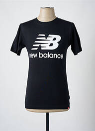 T-shirt col rond noir NEW BALANCE homme