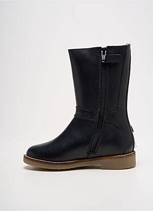 Bottes bout rond bout rond noir ASTER fille