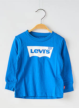 T-shirt col rond bleu LEVI'S garçon