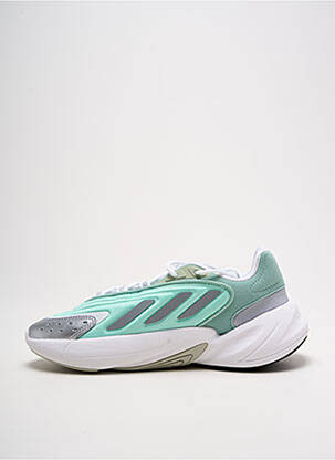 Baskets bout rond bout rond vert ADIDAS femme