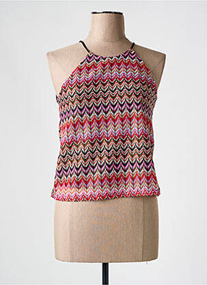 Débardeur col rond multicolore VERO MODA femme