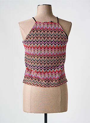 Débardeur col rond multicolore VERO MODA femme