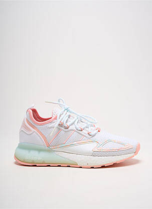Baskets bout rond bout rond blanc ADIDAS femme