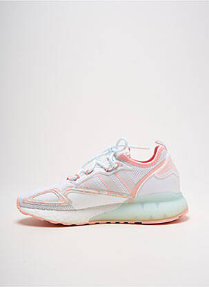 Baskets bout rond bout rond blanc ADIDAS femme