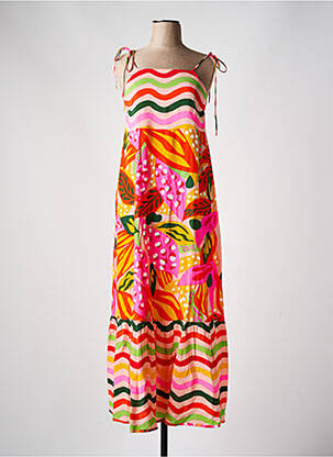Robe longue jaune Y.A.S femme