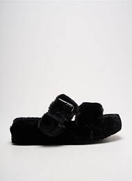 Chaussons/pantoufles talon plat jusqu'à 3cm noir SKECHERS femme