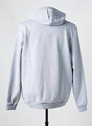 Sweat-shirt à capuche col rond gris LE COQ SPORTIF homme