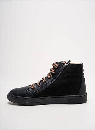 Baskets fermeture lacets bout rond noir PRIMIGI fille