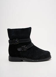 Bottines/boots bout rond bout rond noir BOPY fille