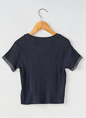 T-shirt bleu TOMMY HILFIGER pour fille seconde vue