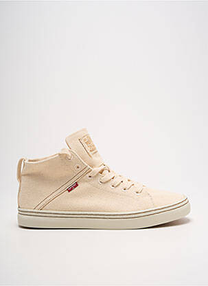 Baskets bout rond bout rond beige LEVI'S homme