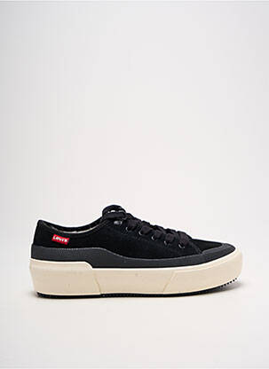 Baskets bout rond bout rond noir LEVI'S femme