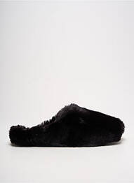 Chaussons/pantoufles bout rond bout rond noir GEORGIA ROSE femme