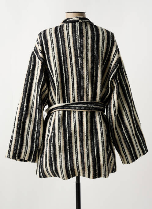 Manteau court blanc SEE U SOON pour femme