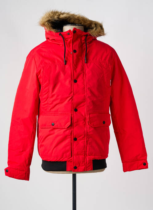 Veste casual rouge JACK & JONES pour homme