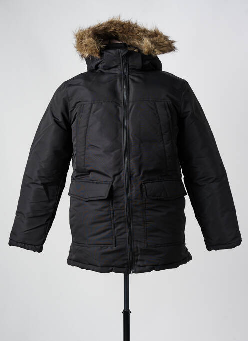 Parka noir JACK & JONES pour homme