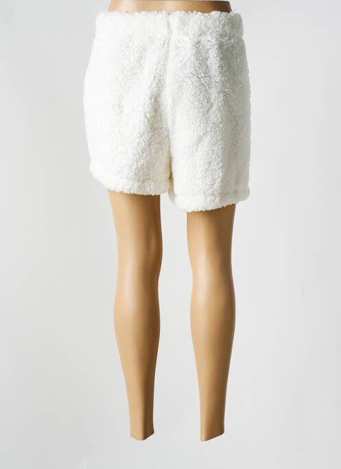 Short blanc PIECES pour femme