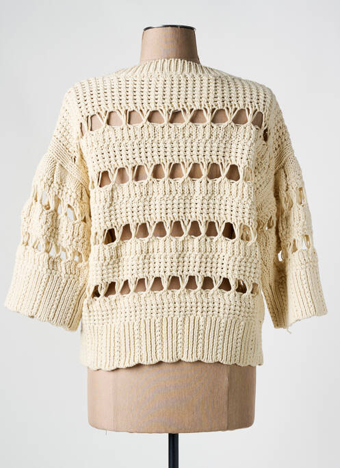 Pull beige VILA pour femme