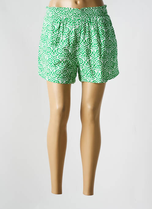 Short vert VILA pour femme