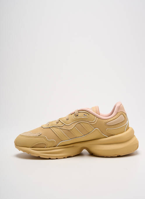 Baskets beige ADIDAS pour femme