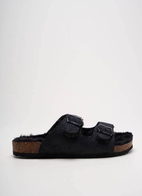 Chaussons/Pantoufles noir BUFFALO pour femme