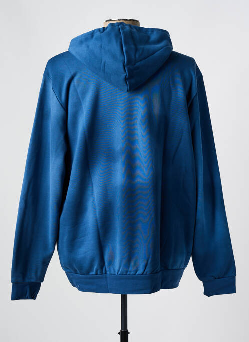Sweat-shirt à capuche bleu ADIDAS pour homme