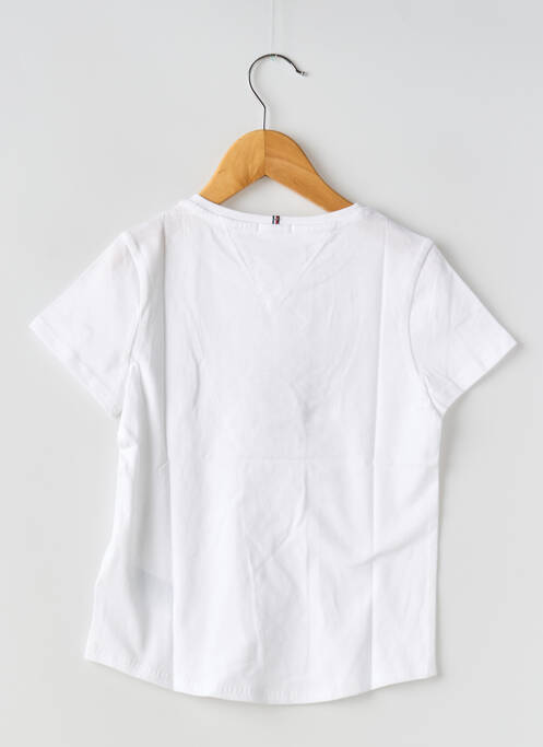 T-shirt blanc TOMMY HILFIGER pour fille