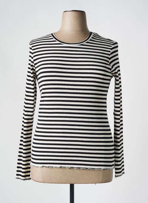 T-shirt noir SELECTED pour femme