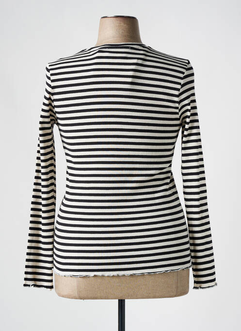 T-shirt noir SELECTED pour femme