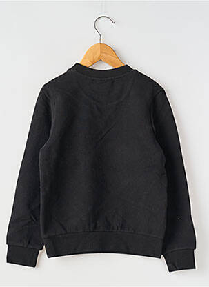 Sweat-shirt col rond noir TIMBERLAND garçon