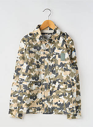 Veste casual col col montant vert ZADIG & VOLTAIRE garçon