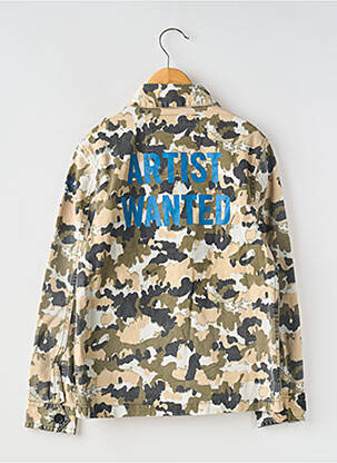 Veste casual col col montant vert ZADIG & VOLTAIRE garçon