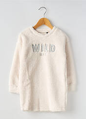 Robe courte blanc IKKS JUNIOR pour fille seconde vue