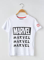 T-shirt blanc JACK & JONES pour garçon seconde vue