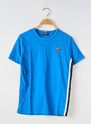T-shirt col rond bleu LE COQ SPORTIF enfant