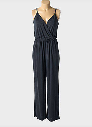 Combi-pantalon col v noir SELECTED femme