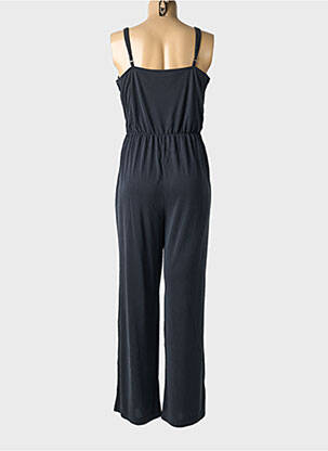 Combi-pantalon col v noir SELECTED femme