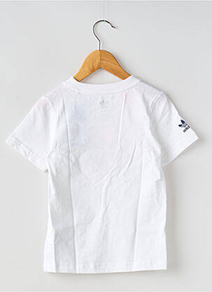 T-shirt col rond blanc ADIDAS enfant