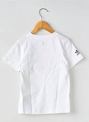 T-shirt blanc ADIDAS pour enfant seconde vue