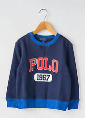 Sweat-shirt bleu RALPH LAUREN pour garçon seconde vue