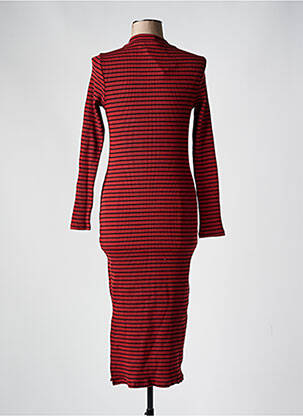 Robe longue rouge VILA femme