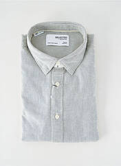 Chemise manches longues bleu SELECTED pour homme seconde vue