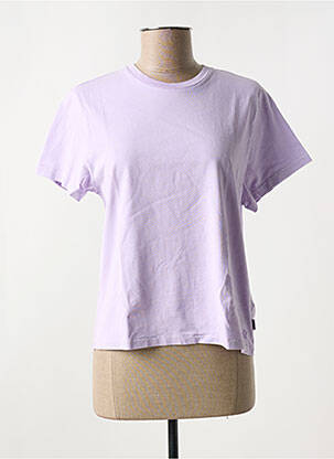 T-shirt col rond violet LEVI'S femme