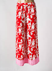 Pantalon large rouge VILA pour femme seconde vue